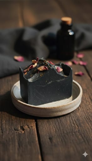 Jabón de carbón activado y AE Árbol de Té